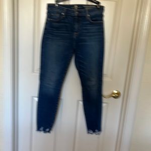 Women’s For all mankind the high waist ankle skinny